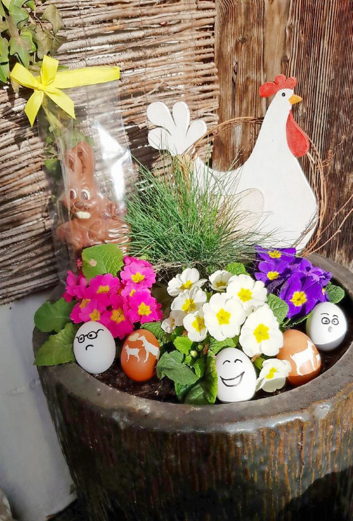 Vorboten zum Frühling und Ostermarkt.   FOTO: LÉONIE MÜLLER