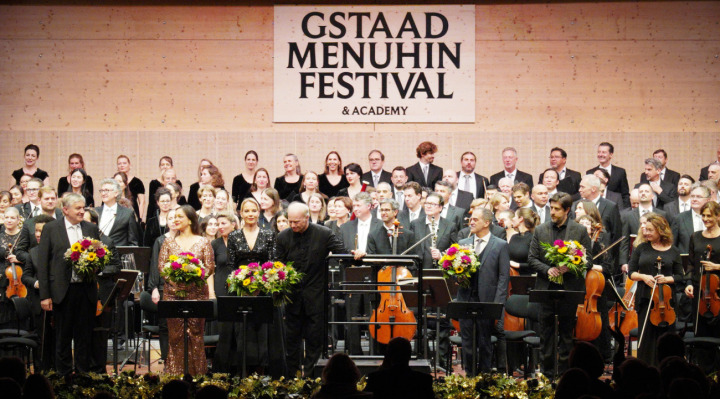 Verdienter Applaus für die Ausführenden. FOTOS: GSTAAD MENUHIN FESTIVAL & ACADEMY
