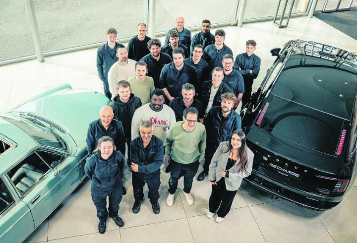 Das erfolgreiche Team von Volvo Cars Thun. FOTO: ZVG