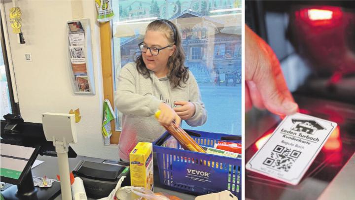 Barbara Laubscher ist eine von vier Frauen, welche stundenweise im Laden arbeiten. Dank eines modernen 24-Stunden-Zutritts- und Kassensystems ist der Laden nun auch ausserhalb der bedienten Zeiten offen – und wieder wirtschaftlich tragfähig. Möglich wurde das innovative Digitalisierungsprojekt mit Unterstützung der Schweizer Berghilfe.
FOTOS: ZVG/ NICOLAS GEISSBÜHLER