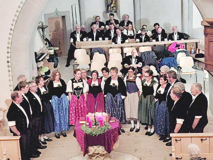 Chörli Lauenen. FOTOS: SONJA REICHENBACH