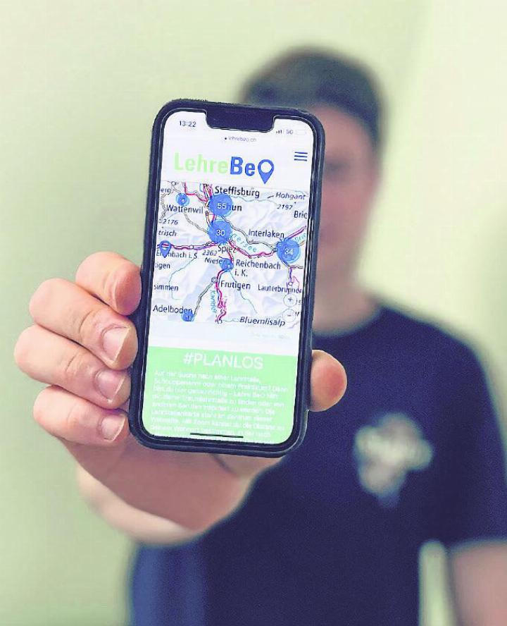 Mit «Lehre BeO» eine Schnupperlehre finden. FOTO: ZVG