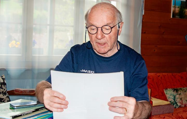 Er ist ein Bewahrer alter, erhaltenswürdiger Dinge, die es nicht verdient haben, vergessen zu werden: Eugen Dornbierer. FOTOS: KEREM MAURER