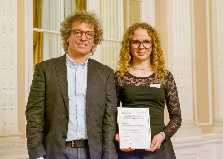 Die Brillenfassungen der Marke Lignula aus unverleimtem Massivholz erhielten den Innovationspreis.
FOTO: ZVG