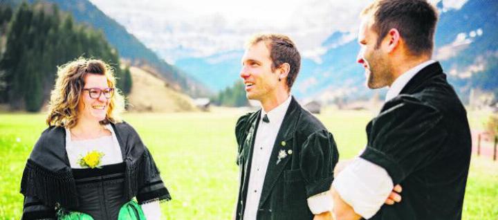 Jodler Orlinda, Simon und David. FOTO: SELINAPHOTOGRAPHY.CH
