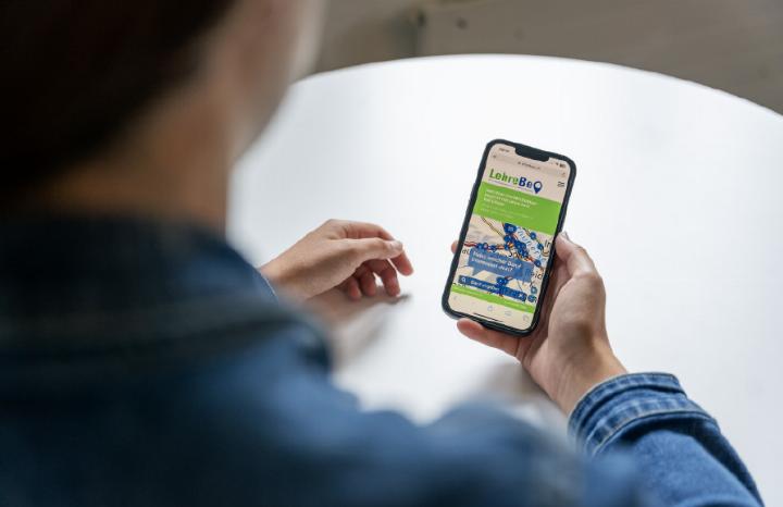 Alle Lehrstellen auf einem Blick, in einer App. FOTO: ZVG