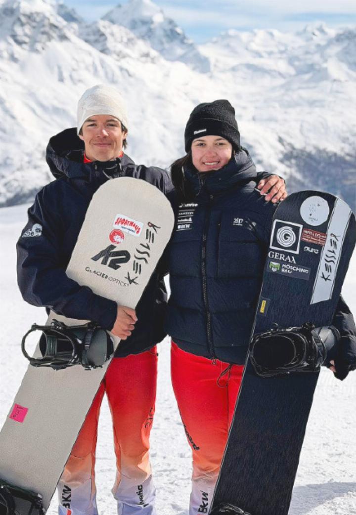 Im Teamevent erreichte sie mit Jonas Aschillier den fünften Rang.