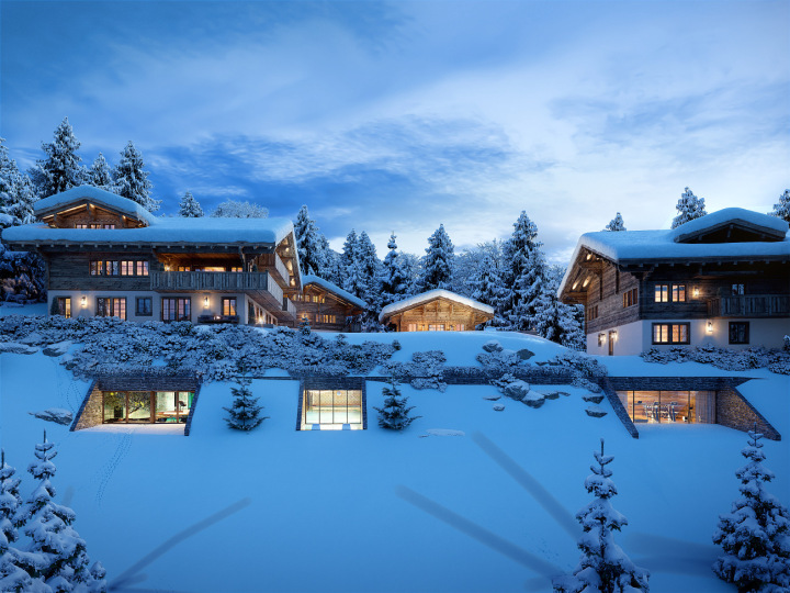 Das Bauprojekt in Gstaad löste wegen seiner Dimensionen ein grosses mediales Echo aus. (Foto: Unica Capital)