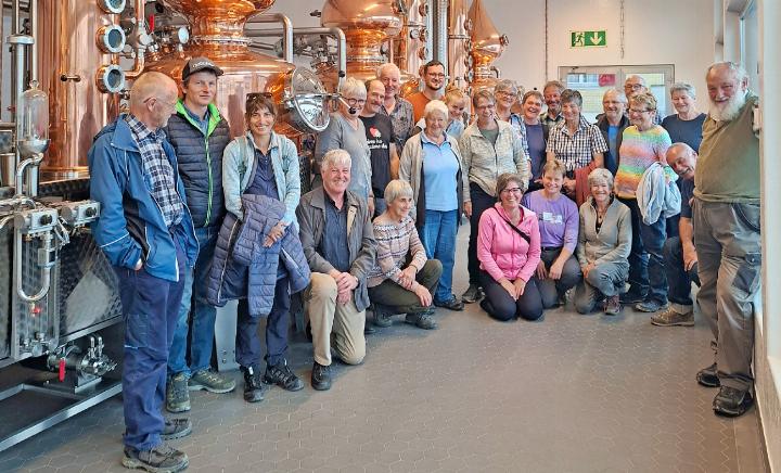 In der Distillerie «Z’Graggen». FOTOS: ZVG