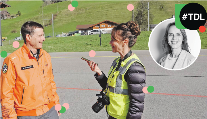 Im April 2024 landete ein elektrisch betriebenes Flugzeug auf dem Gstaad Airport. Sonja Wolf traf den Testpiloten Markus Scherdel zum Interview. FOTO: ARCHIV/AVS