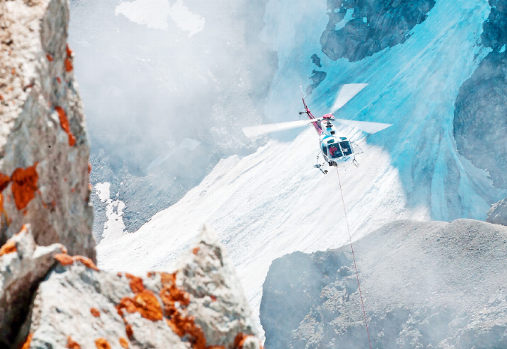 Die Air-Glaciers SA steht auf finanziell soliden Beinen.
FOTO: ANTHONY BOURDAREAU