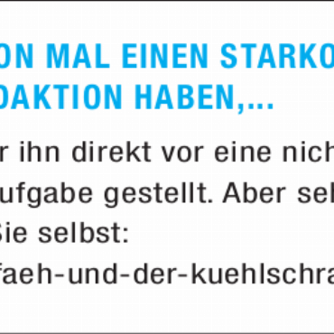 «Palace retour»: Franz W. Faeh blickt zurück
