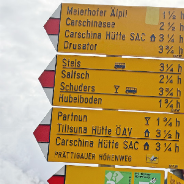 Cantate Chor Zweisimmen auf Reisen: Viva la Grischa! - Wanderparadies St. Antönien.