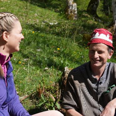 «landuf, landab» dreht im Saanenland