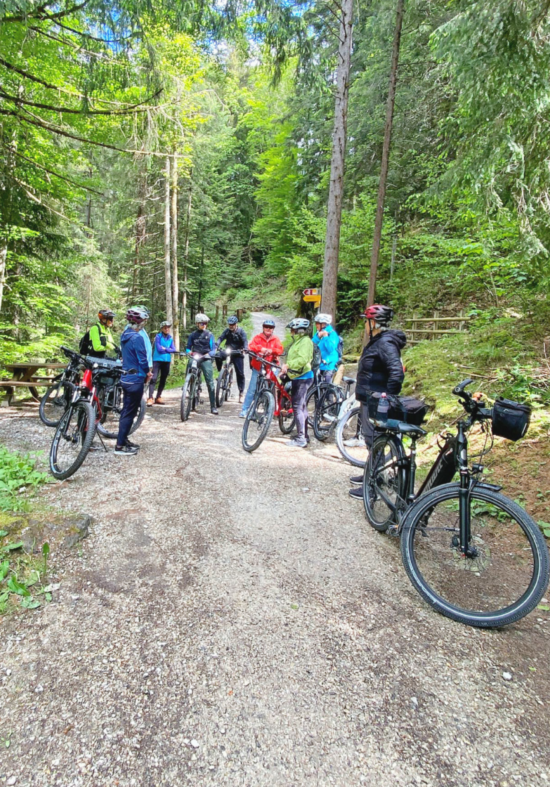 Senior:innen übten sicheres E-Bikefahren - Das Bild wird blockiert. – Möglicherweise durch einen aktiven Adblocker.