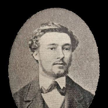 Das «einfache» Haus, zwei ungleiche Wohnstuben und der Losbub - Foto um 1877: Eugen Constand Aellen (geboren 1857 in Le Locle, gestorben 1903 in Basel), der es vom Halbwaisen und Verdingbuben im Scheidbachhaus zum Lehrer in Marseille und Basel brachte.   FOTO: ARCHIV AVS, 19.11.1965