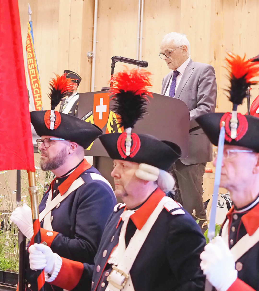 Regierungspräsident Pierre Alain Schnegg erwähnte in wohlwollenden Worten die Zusammenarbeit mit Anne Speiser. Regierungspräsident Pierre Alain Schnegg erwähnte in wohlwollenden Worten die Zusammenarbeit mit Anne Speiser.