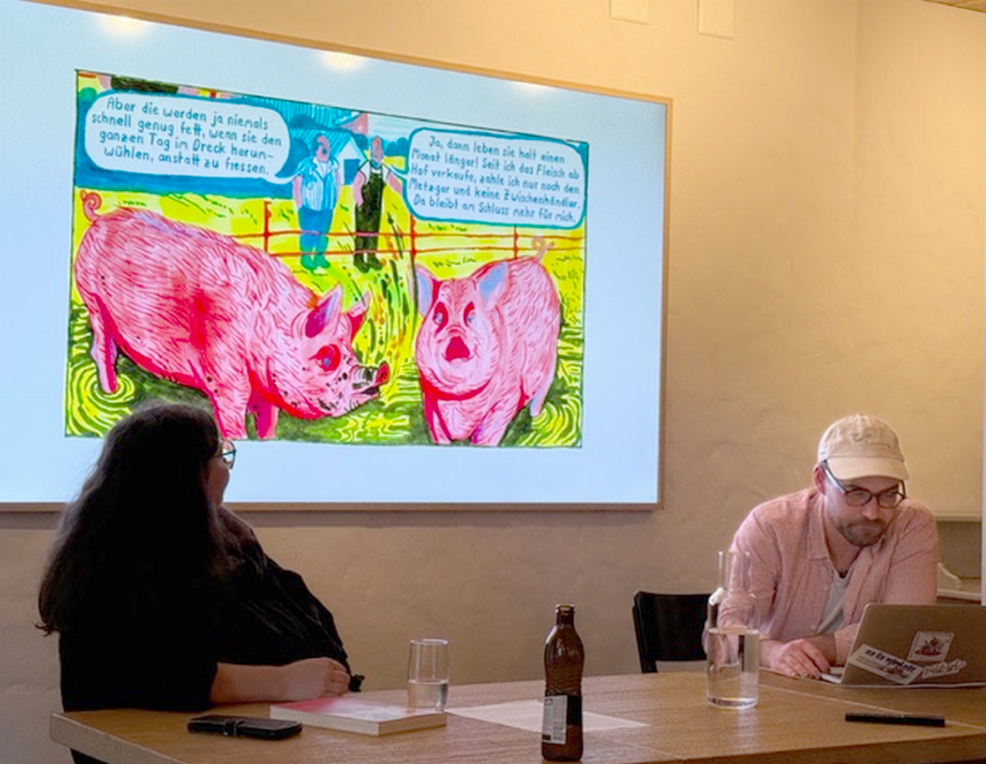 Zwischen Handwerk und Gewissen: Martin Oesch mit «Fleischeslust» in Gstaad - Das Bild wird blockiert. – Möglicherweise durch einen aktiven Adblocker.