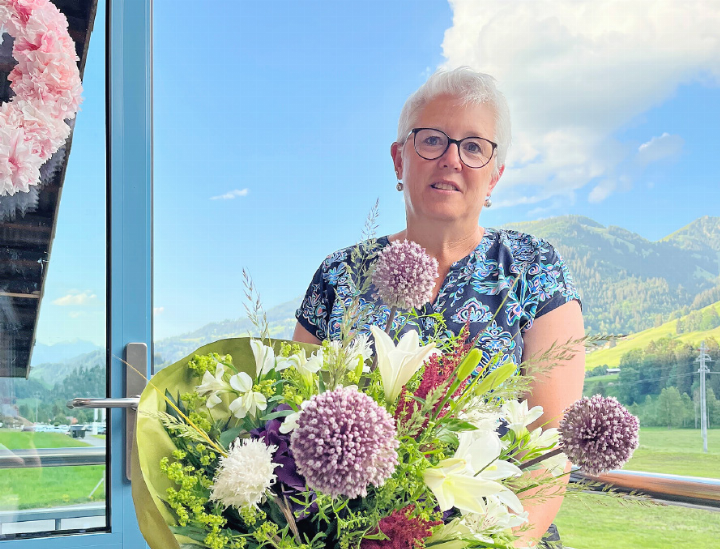 Präsidentin Beatrice Zeller wurde für eine weitere Amtszeit gewählt.    FOTO: ZVG