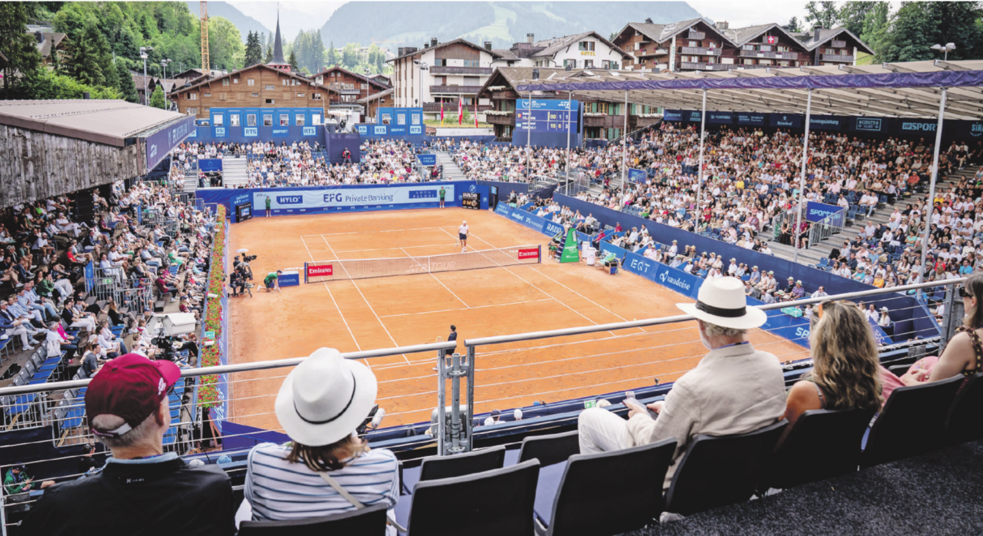 Swiss Open Gstaad 2026: ein Blick zwischen die Ballwechsel - Das Bild wird blockiert. – Möglicherweise durch einen aktiven Adblocker.