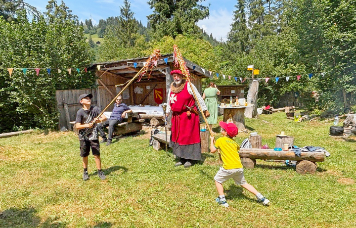 Eierlanzenturnier. FOTOS: ZVG
