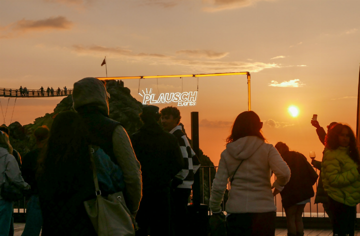Die Sonnenfinsternis zog die Menschen in den Bann.