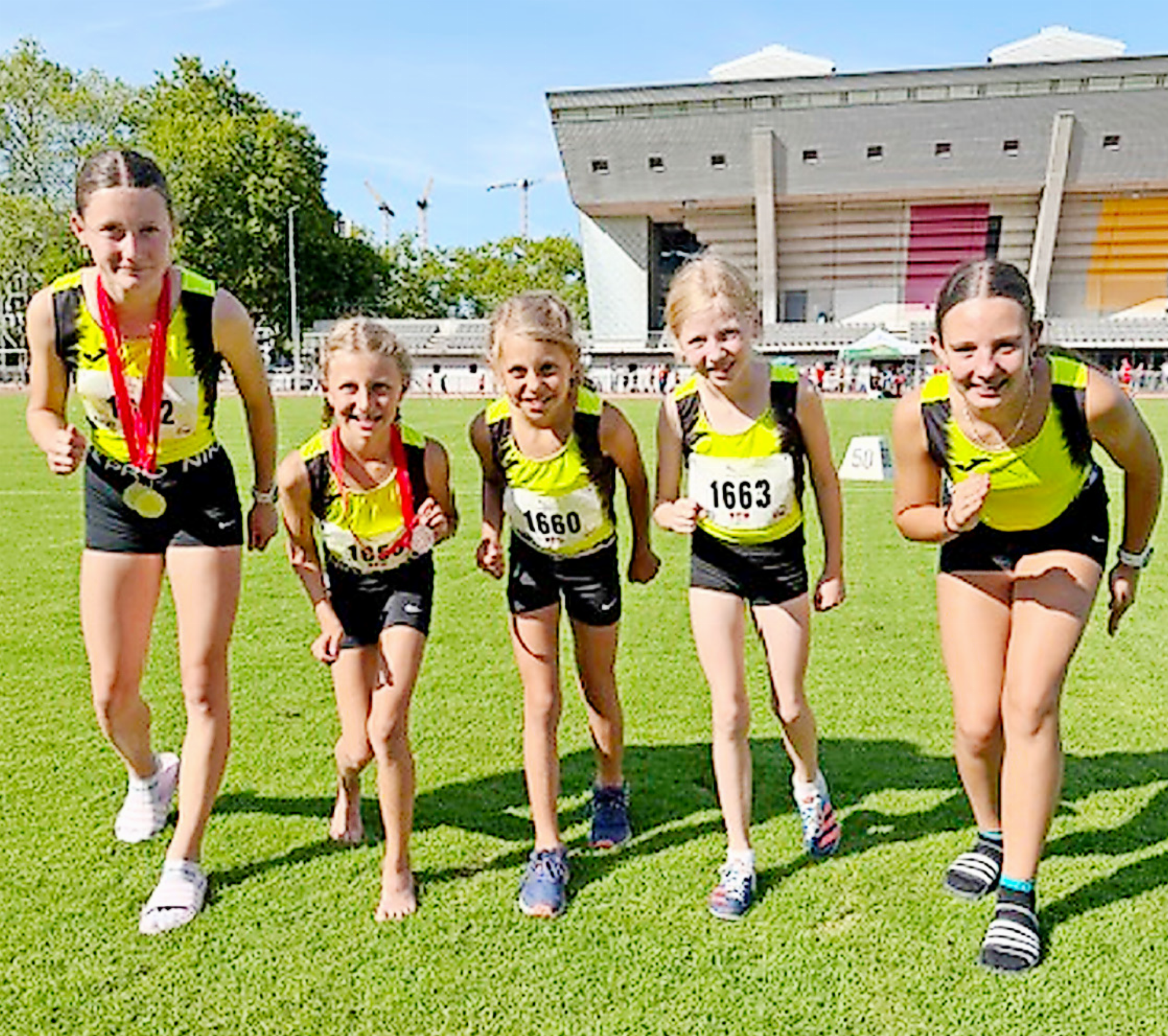 Viele Sprint-Medaillen für einheimische Leichtathletinnen - Das Bild wird blockiert. – Möglicherweise durch einen aktiven Adblocker.