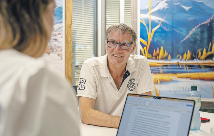 Nach 33 Jahren im Dienst der Region hat Michael Teuscher das Amt des Regierungsstatthalters weitergegeben. FOTO: MARCO MINNIG Nach 33 Jahren im Dienst der Region hat Michael Teuscher das Amt des Regierungsstatthalters weitergegeben. FOTO: MARCO MINNIG