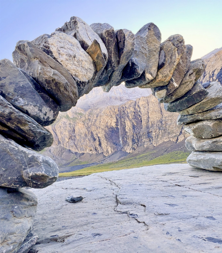 «Stone Arch ir Inneri Gälte», schreibt Leser Rene Pieren.    FOTO: RENE PIEREN, ZWEISIMMEN