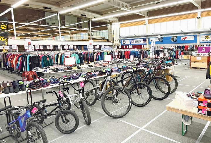 Neu beim grössten Rampenverkauf der Region: eine Velobörse. FOTO: ZVG