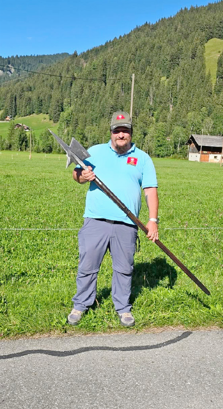 Tagessieger und Hellebardengewinner Ueli Fiechter.