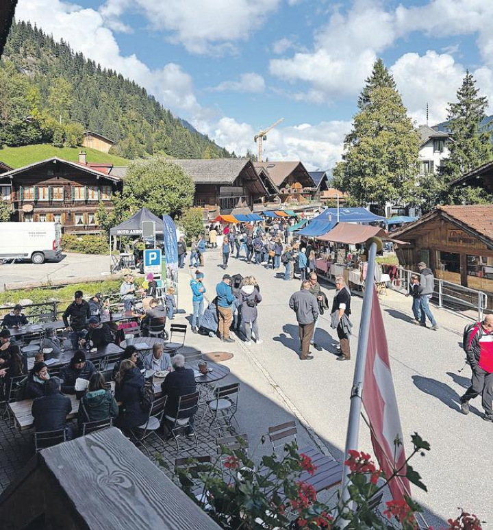 Der Gsteigmäret findet am kommenden Samtag, 26. September, statt.    FOTO: ZVG