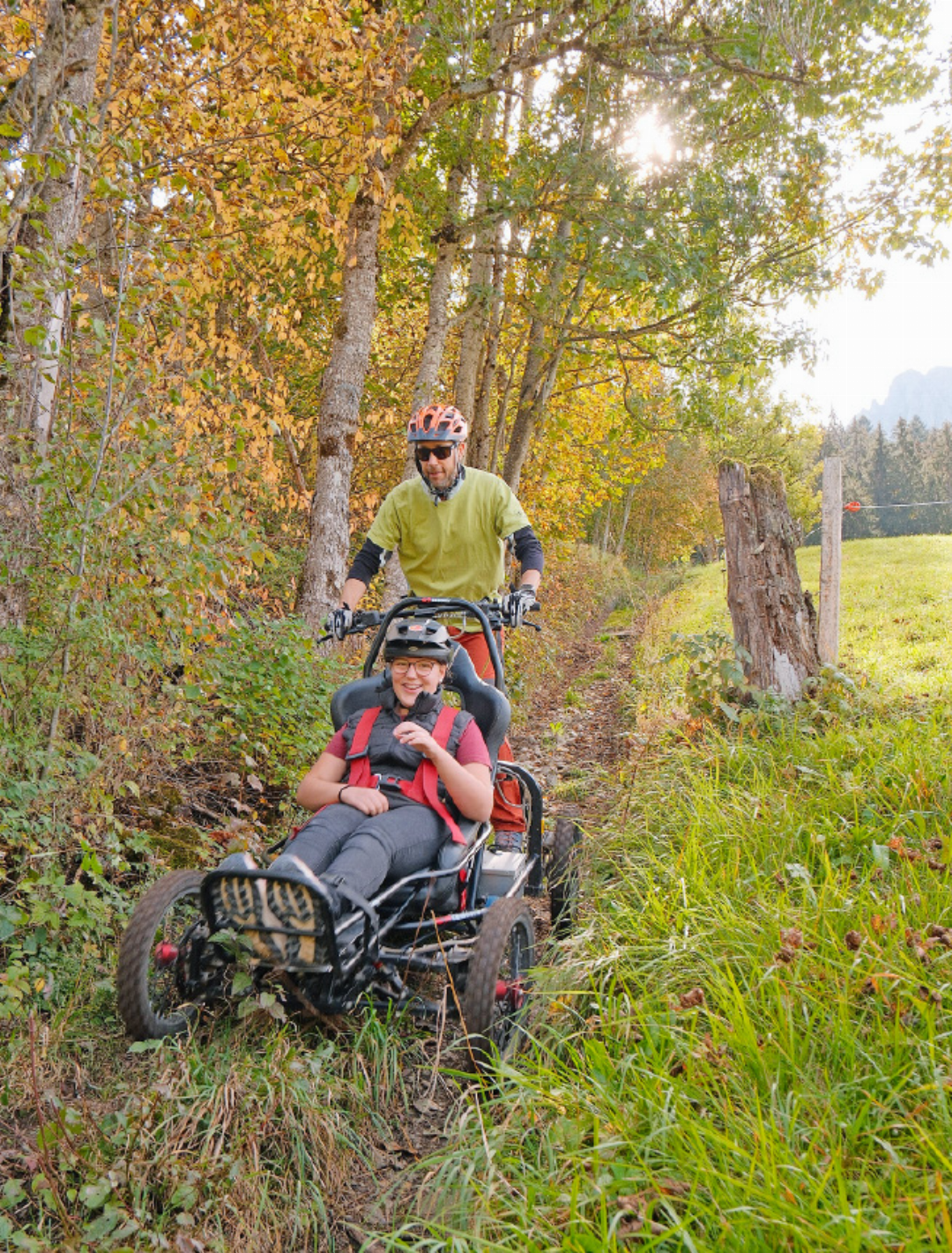 Tagsüber waren die Mountainkarts unterwegs. FOTOS: ZVG Tagsüber waren die Mountainkarts unterwegs. FOTOS: ZVG
