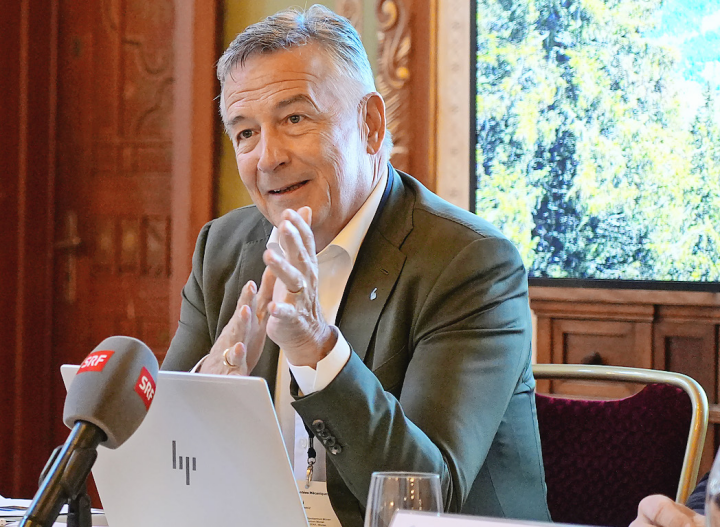 Hans Wicki, Präsident Seilbahnen Schweiz... Hans Wicki, Präsident Seilbahnen Schweiz...
