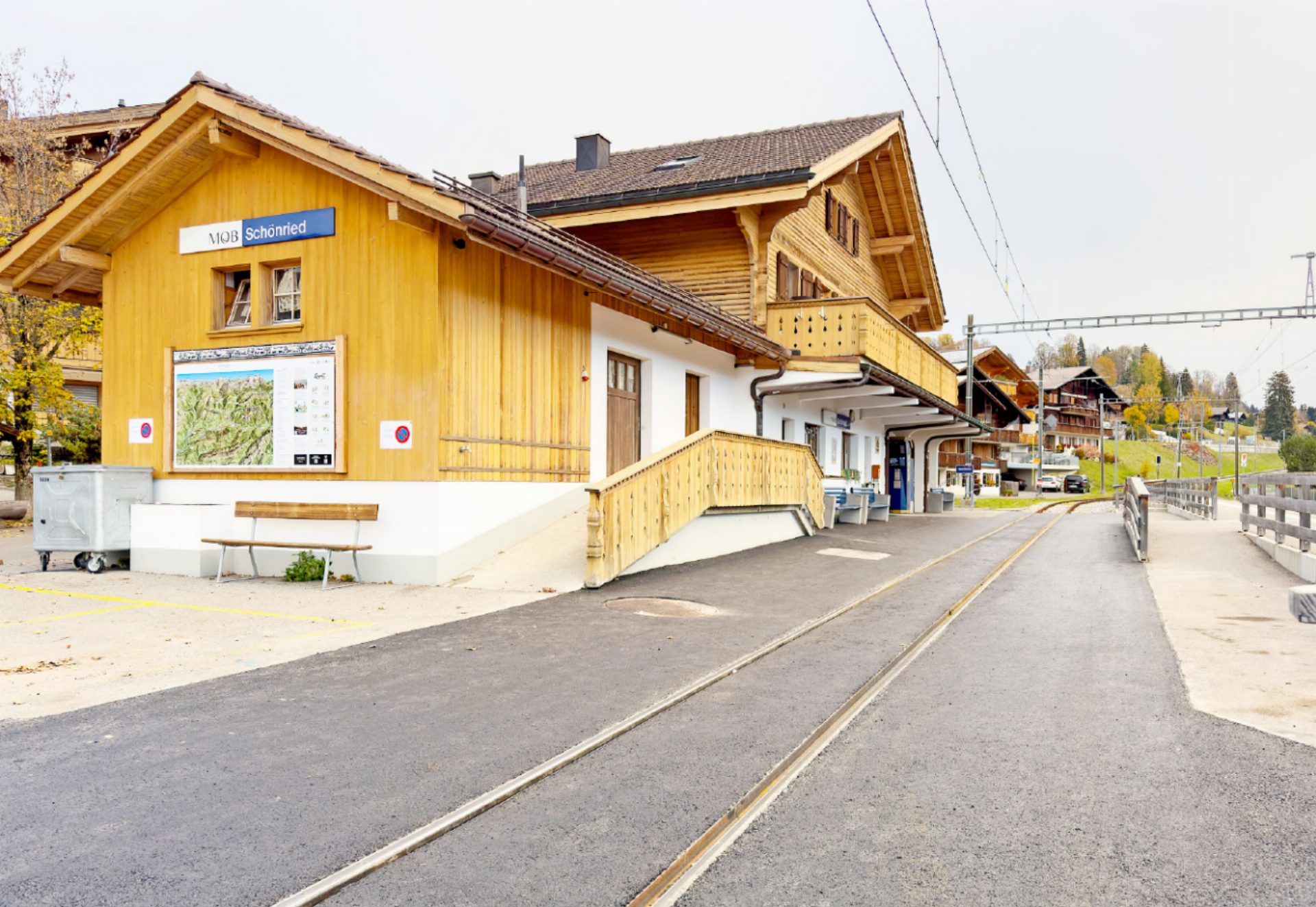 Neue Weichen für den Bahnhof Schönried - Das Bild wird blockiert. – Möglicherweise durch einen aktiven Adblocker.