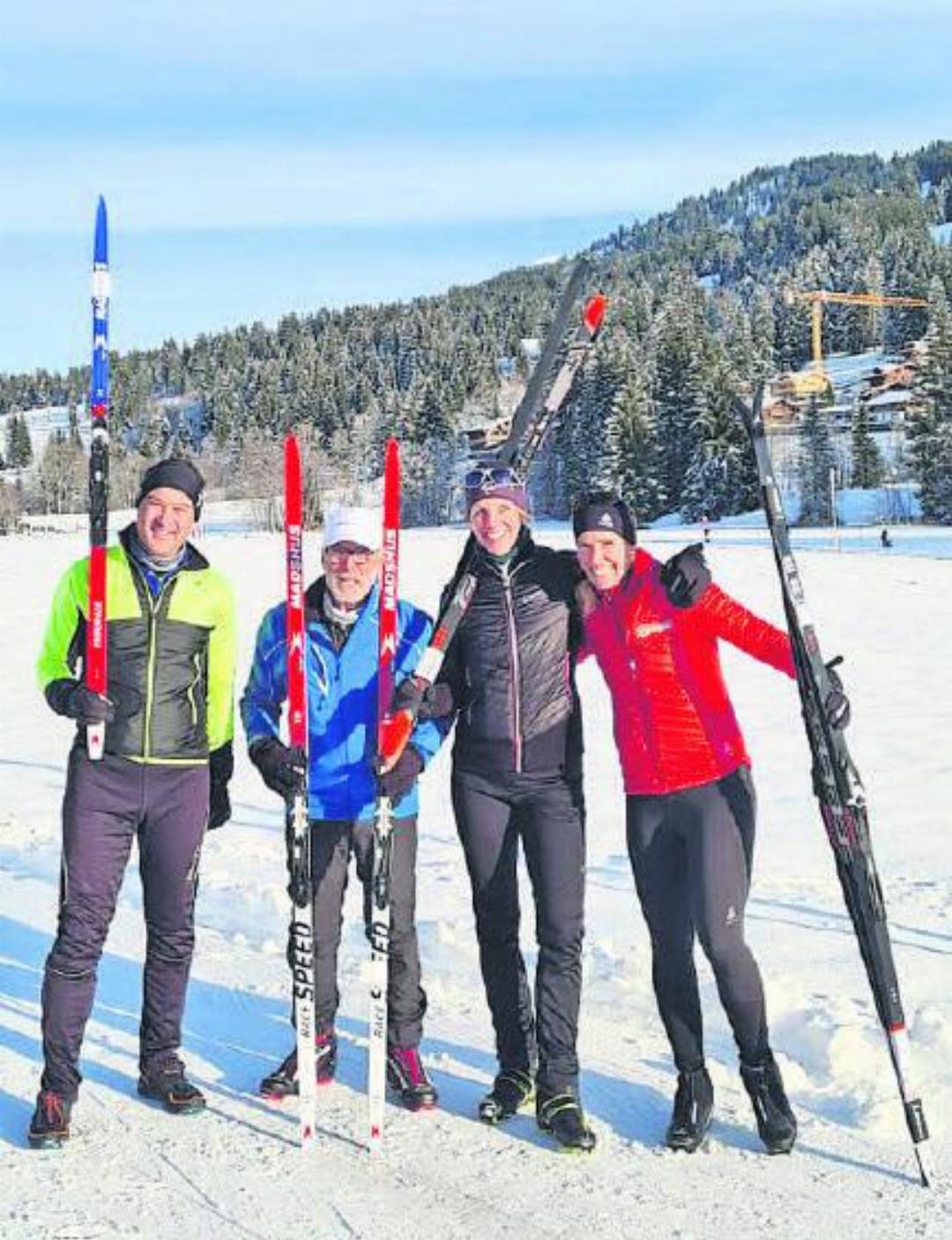 Langlauf-Happening Frautschi Sports: Materialtest und Langlaufunterricht